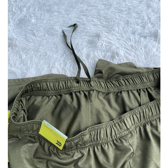 NWT all in motion Training Short olive green Quick Dry Men Sz 2XL NWT - Picture 7 of 11